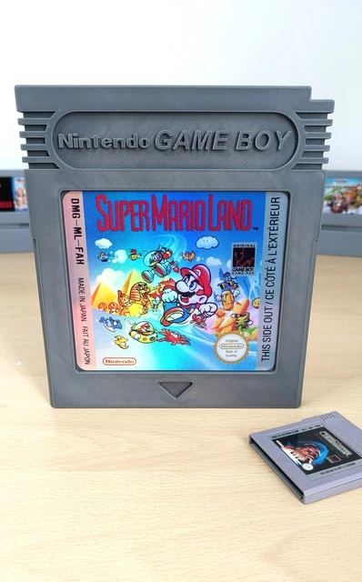Décoration Murale Cartouche GameBoy Géante Super Mario Land, Neuve Sous Emballage
