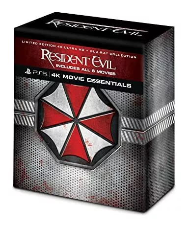 New Resident Evil Collection with Slipcover [6 Movies] (4K / Blu-ray + Digital)