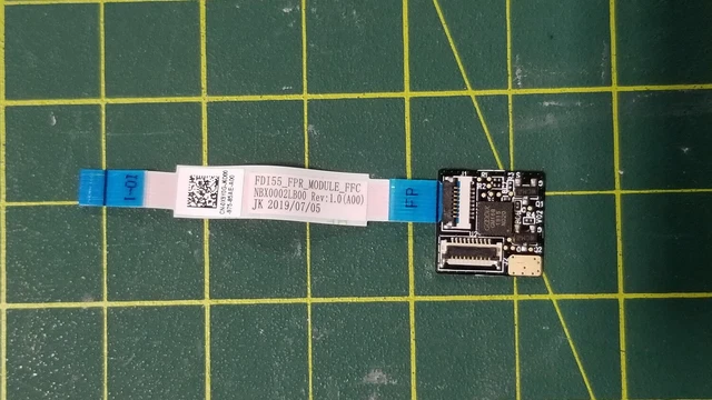 OEM Dell Inspiron 5593 Fingerprint Reader Board w/ Cable X9Y0G NBX0002LB00