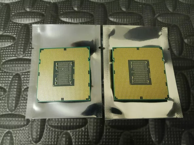 Matched Pair Intel Xeon X5690 SLBVX 3.46GHZ 12MB LGA 1366 6-Core CPU Processors
