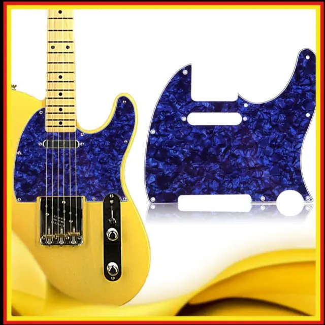 Teile 7 Farben 3Ply Gitarre im Alter von Pearloid Pickguard für Tele Style Gitar