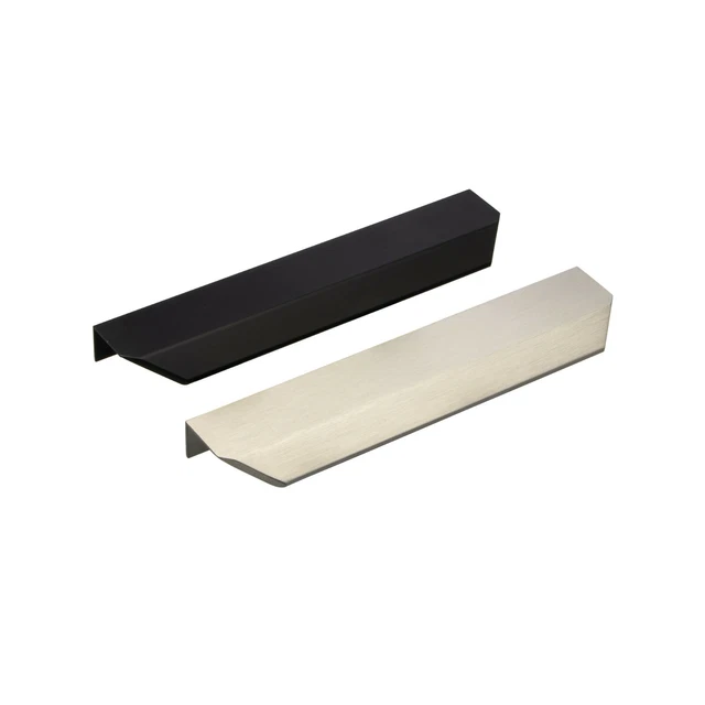 Barre De Prise Aluminium Kantengriff Profil Anti-glisse Noir - Longueur Réglable 146-1196 Mm