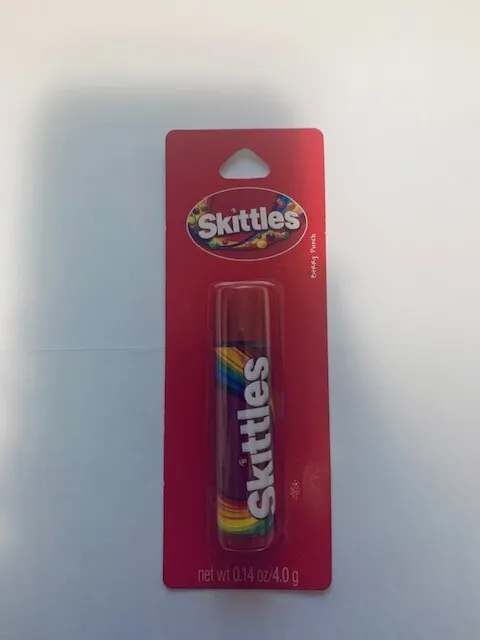 Skittles Lip Balm Berry Punch Flavor