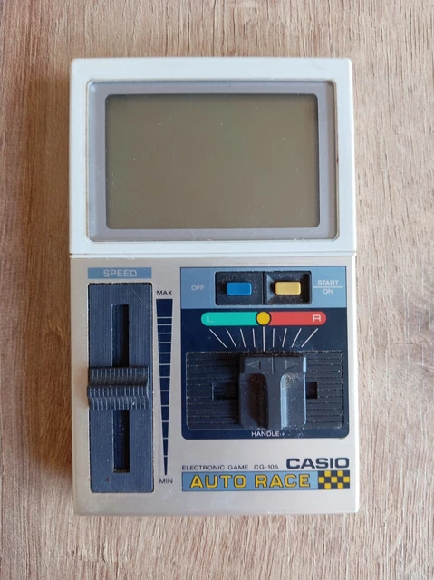 VINTAGE CASIO AUTO Race CG-105 Game Spares or Repair 1982 £26.70