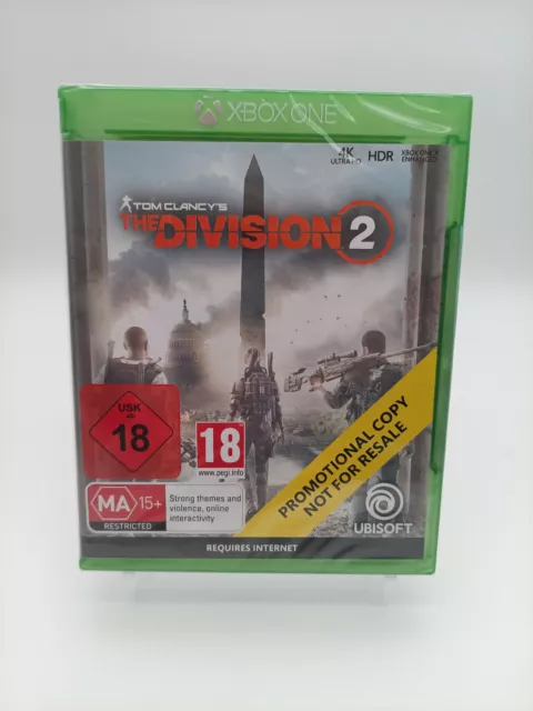 Tom Clancy's  Division 2 Microsoft Xbox One Promo Copy sealed VGA ready OVP