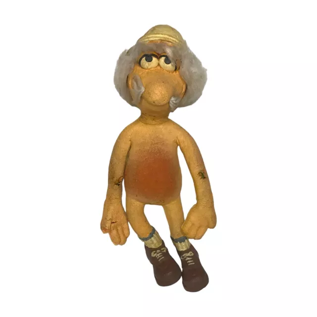 Vintage 1984 Bendy Toys Fraggle Rock Travelling Matt - Jim Henson The Muppets