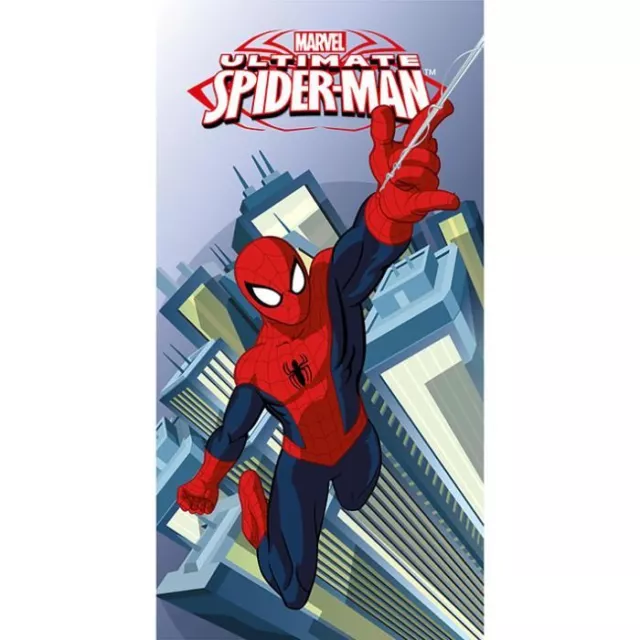 Original Marvel Ultimate Spiderman Toalla de Baño/Toalla / Playa 140x70 Nuevo