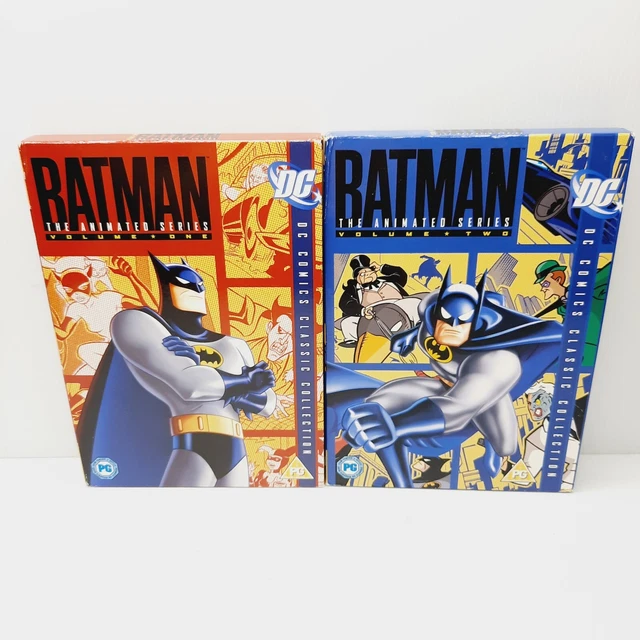 Batman The Animated Series Volume 1 & 2 DVD Boxsets 8 Discs Region 2