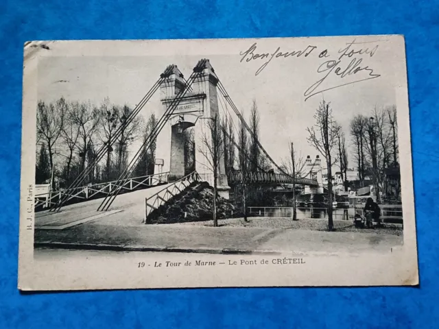 CPA - 94 - Le Tour de Marne - Le Pont de Créteil