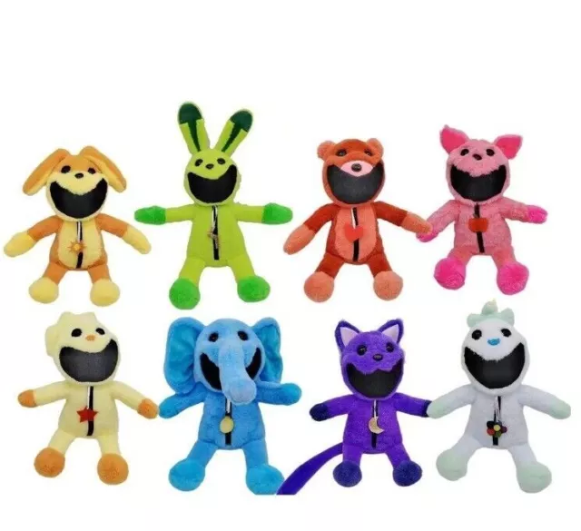 30CM Furry Smiling Critters Monster Horror Smile Action Figure Plush Toy UK