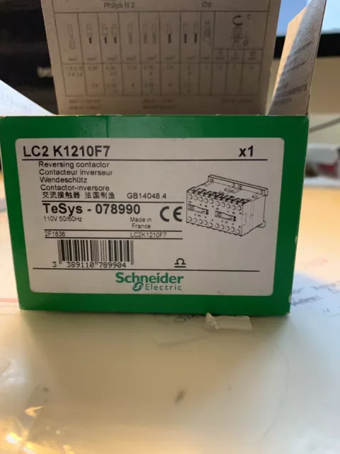 LC2K1210F7.  Reversing.  Contactor.       US   stock   brand new in box