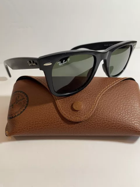 Ray-Ban RB2140 Wayfarer Classic Sunglasses - Black 901 58 50 22 Polarized W/case