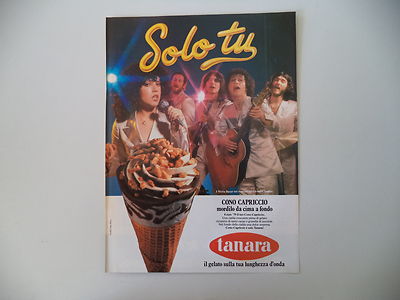 Pubblicità 1979 X4804 Gelati Carpigiani Advertising 