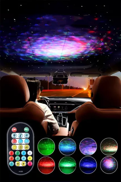 Nebula LED and Laser Starry Light (MS72) Galaxy Projector Night Kids Bedroom USB 3