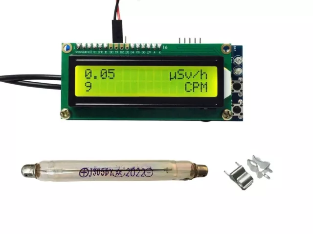 KIT CONTATORE GEIGER dosimetro fai da te con tubo GM J305, compatibile con  Arduino IDE EUR 113,25 - PicClick IT