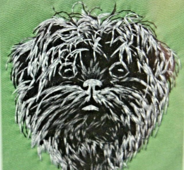 Affenpinscher Dog Breed Bathroom SET OF 2 HAND TOWELS EMBROIDERED Affenpinscher Dog Breed Bathroom SET OF 2 HAND TOWELS EMBROIDERED