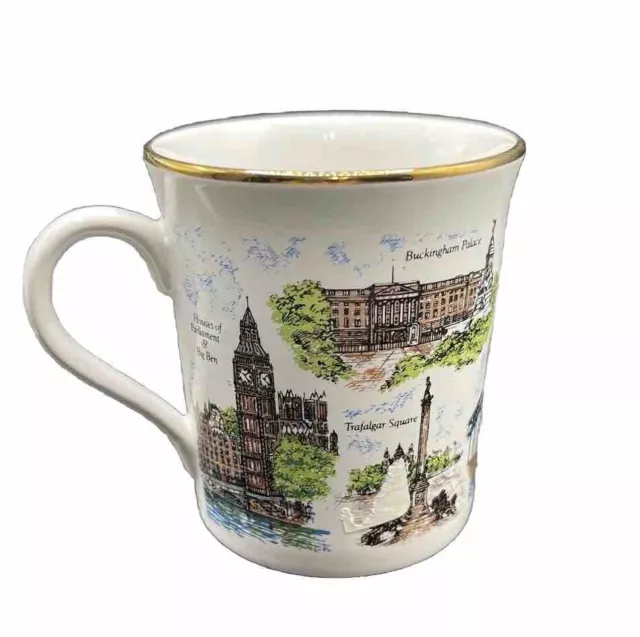 1 Souvenir of London Coffee/ tea Mug Cup Made in England Decorative Collectible