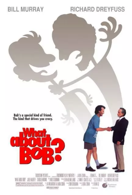 WHAT ABOUT BOB Movie POSTER 27 x 40 Richard Dreyfuss, Bill Murray, A