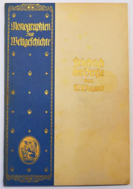 Sammlung Lot Konvolut Posten 5 alte Bücher Hefte Heftchen Friedrich der Große 2