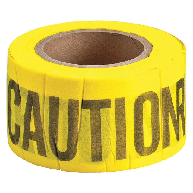BRADY 91091 Bio-Degrade Flagging Tape,150 ft.