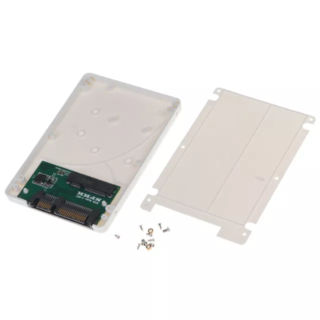Mini Pcie mSATA Adapter SSD To 2.5 inch SATA3 Adapter Card With Case SATA   KP