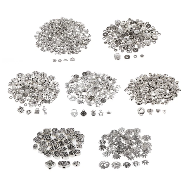 60g Schmuckherstellung Bead Charms Anhänger Blumenperle DIY Schmuckzubehör