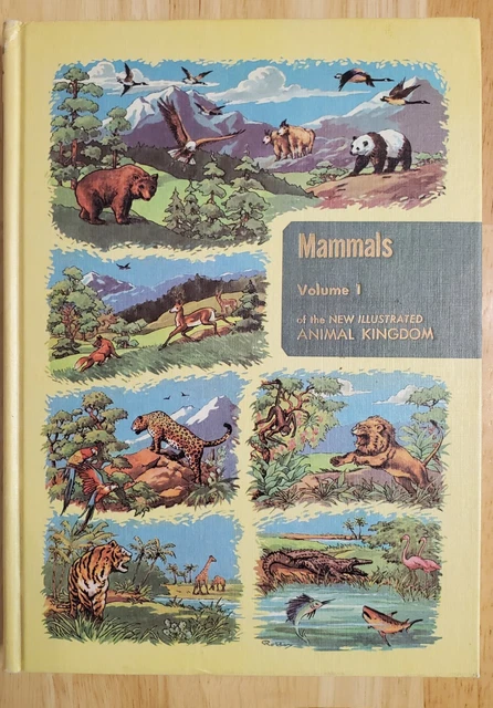 1961 - THE Illustrated Encyclopedia of Animal Life 12 Volumes
