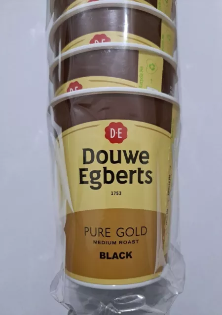 Douwe Egberts Pure Gold Medium Roast Coffee Cups 10 Pack 2.3g-Free Delivery UK