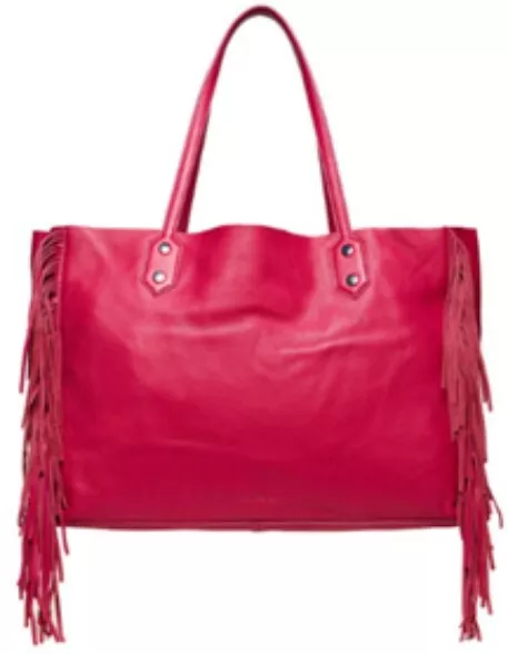 Sam Edelman FUCHSIA Payton Leather Fringe Tote -- $248 now $123.95 (50% OFF)