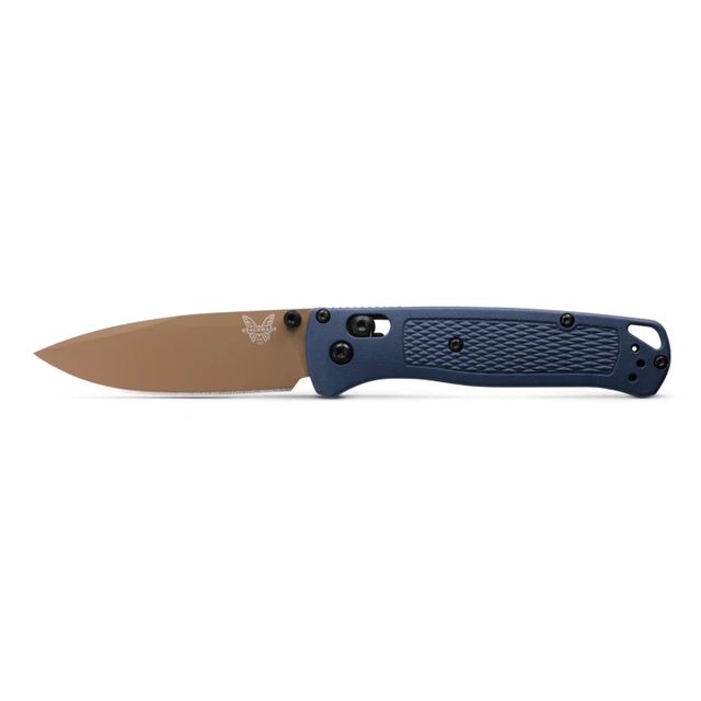 NEW Benchmade 535FE-05 Bugout CPMS30V Flat Earth Blade Crater Blue Handle Knife 2