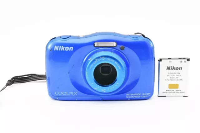 Appareil photo numérique étanche Nikon COOLPIX W100 13,2 MP du Japon...
