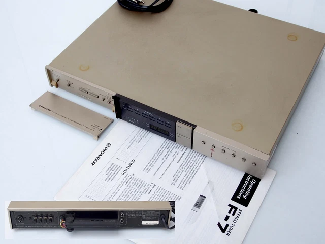 RADIO RICEVITORE AM FM Pioneer F7 Stereo Tuner communication components ...