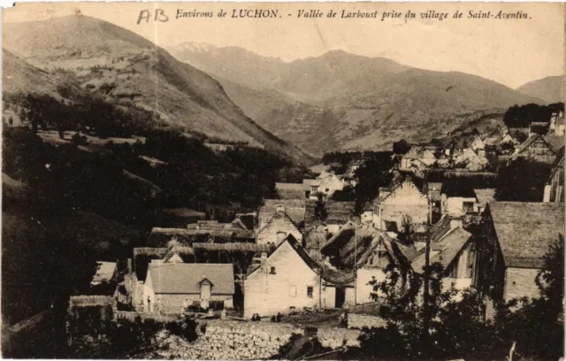 CPA Env. de LUCHON - Larboust Valley taken from the village of St-(583108)