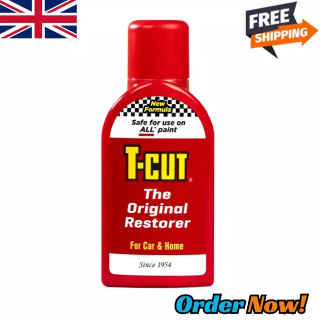 T-Cut 350Ml Original Restorer Colour Paint Scratches Grime