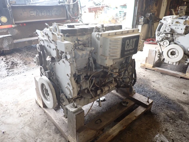 2007 CATERPILLAR C9 Marine Turbo Diesel Engine 567 HP! PROPULSION CAT