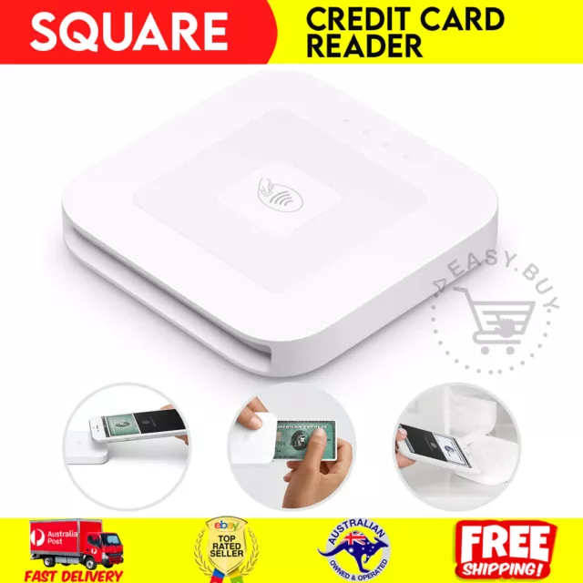 Square Contactless and Chip Card Reader Credit Debit Card Payment Point of Sale