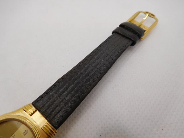 Christian Dior quartz womens watch 18K electroplated(70412-21995) 17