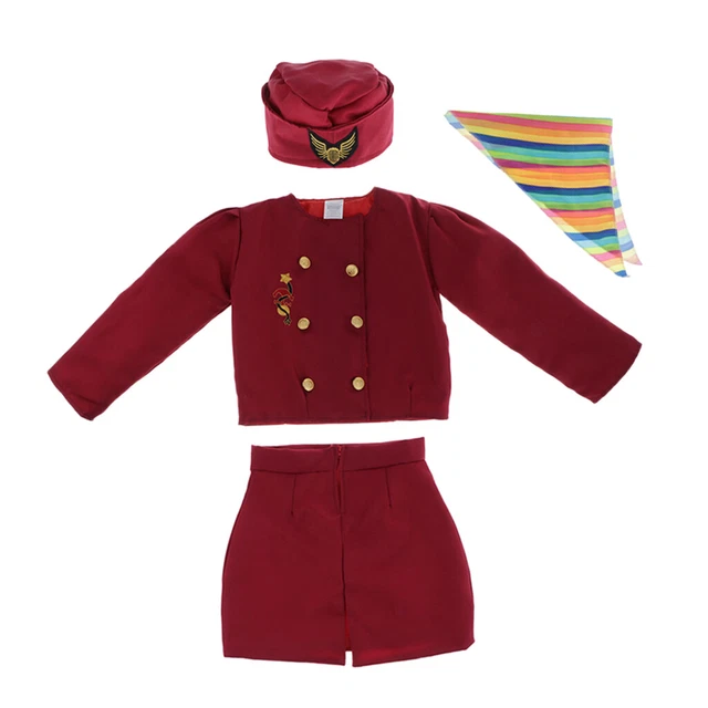 Tenue D’infirmière/docteur Pour Poupée 46 Cm (18″) – 5 Pièces, Déguisement