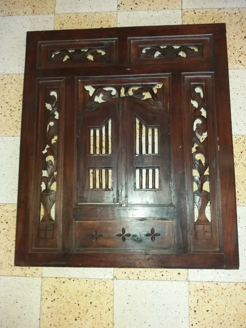 facade 2 wooden doors of cabinet Henri 2 .Oak wood .