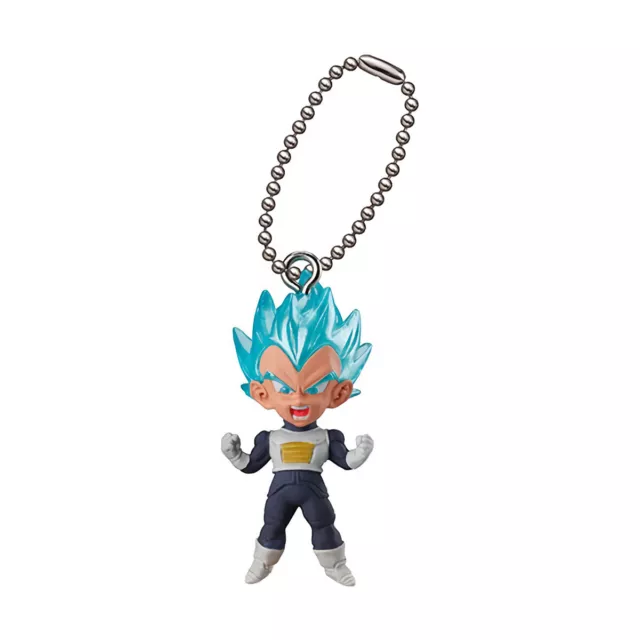 Dragon Ball Super UDM The Best 25 Super Saiyan Blue Vegeta Figure Keychain