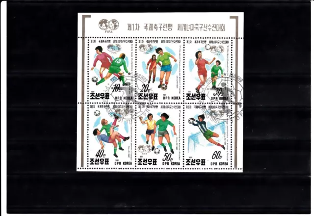 Korea 1991 Soccer Football Mi 3249-3254 Used/CTO