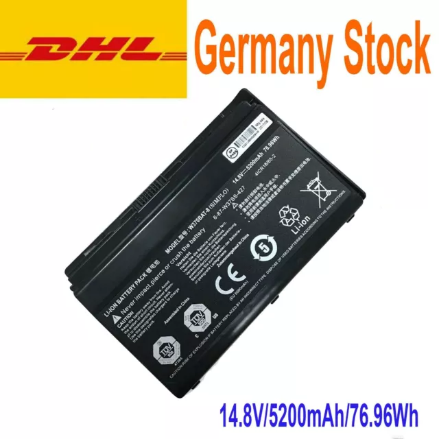 W370BAT-8 Akku Für Clevo W355SS W370SS W370ST W355ST NP7358 laptop Battery Bater