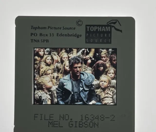 Vintage 35mm Slide S3614 SD02 American Actor Mel Gibson In Fury Road Star Film