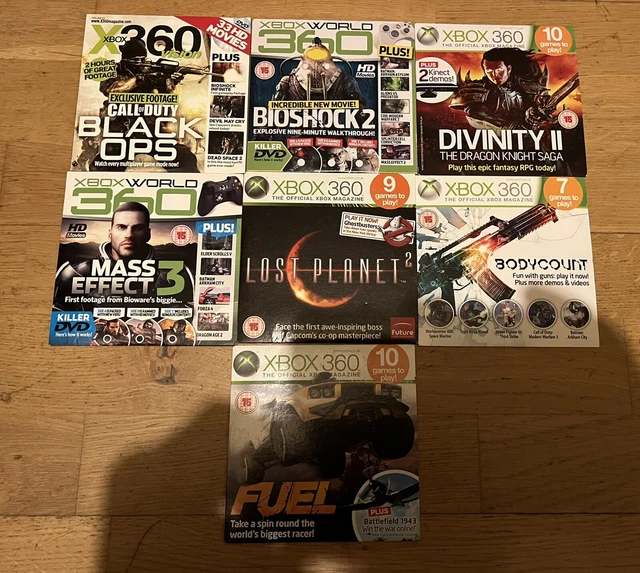 7 Xbox 360 Official Xbox Magazine Demo Disc Lot