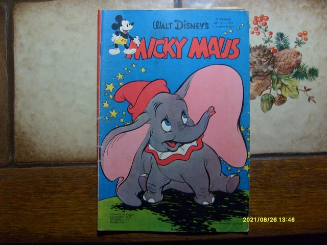 Micky maus Heft 1956 Nr.16  Z 2-
