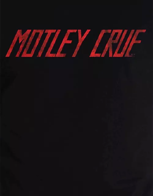 Motley Crue Distressed Logo Tee 3