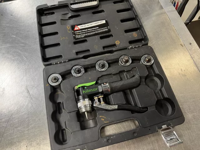 Hilmor Compact Swage Tool Tube Expander Kit 3/8 - 3/4