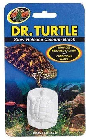Zoo Med Dr. Turtle Slow Release Calcium Block Treats 15 Gallons (.5 oz) 4PK