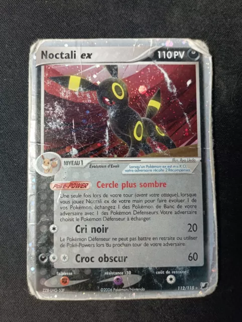 Carte Pokémon Française - Noctali ex 112/115 - Ex Forces Cahées