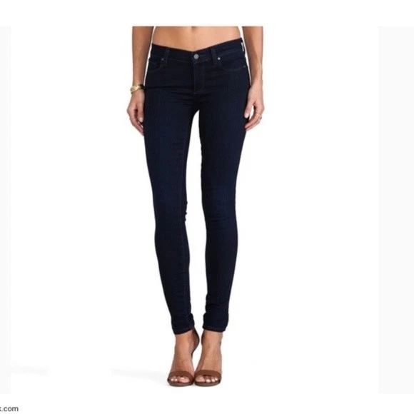 Anthropologie Paige Skyline Ankle Peg Pinnacle wash sz 27 denim jeans